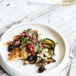 Blanc de volaille grillée façon putanesca