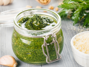Pesto avec épluchures