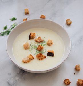 Crème de pomme de terre et navets