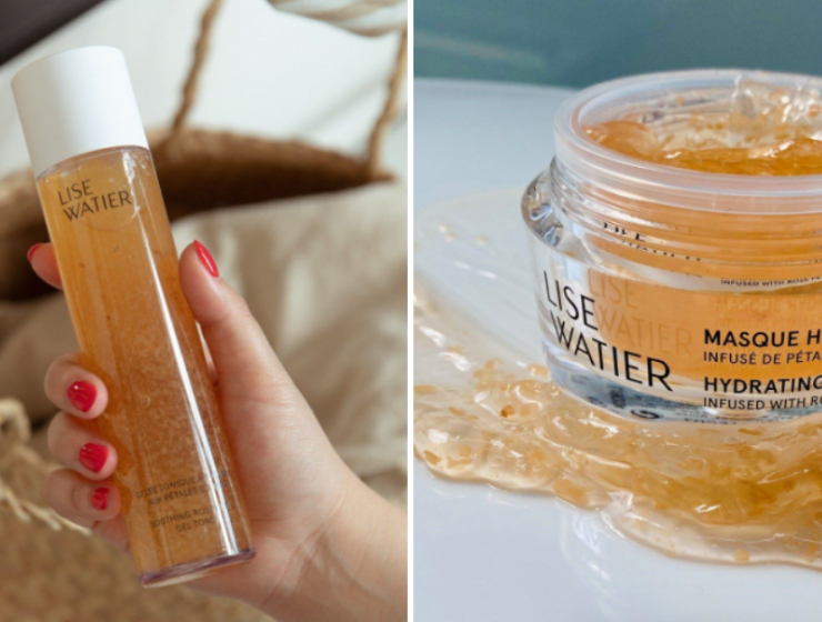 Soins de la peau à la rose