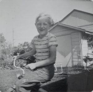 Larry Hodgson, le Jardinier paresseux, à 8 ans