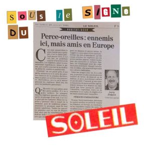 Une chronique du Jardinier paresseux, Larry Hodgson, dans Le Soleil