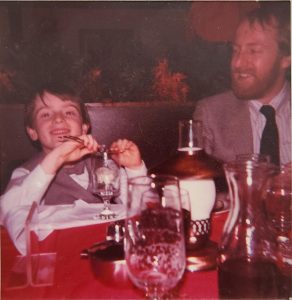 Larry et son fils Mathieu