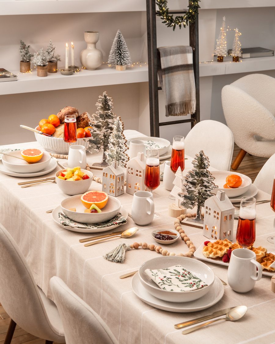 Table de Noël – 3 façons de recevoir en beau et en grand pour les Fêtes ...