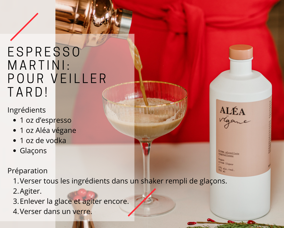 Martini blanc crémeux de Noël - Recettes Cooking