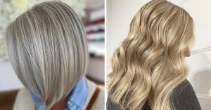 Cheveux blonds