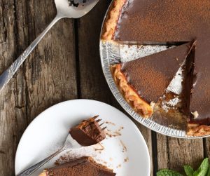 Tarte du chocolat vegan