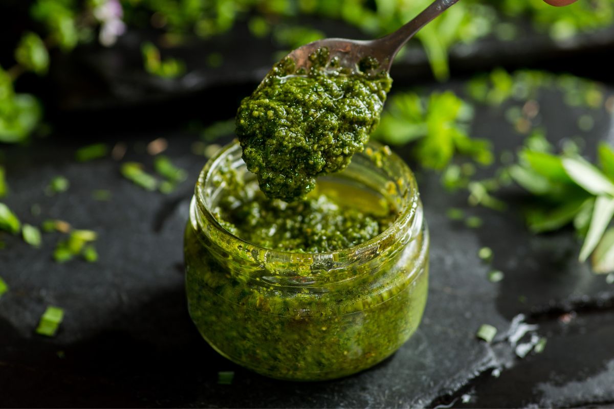 Pesto au basilic