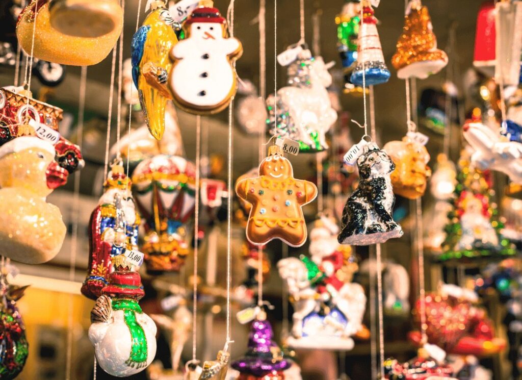 Marché de Noël décoration