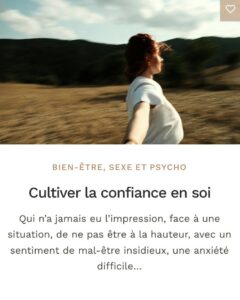 Confiance en soi