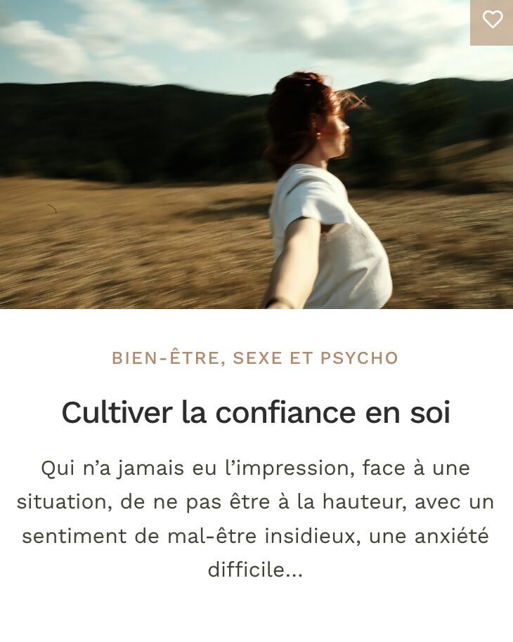 Confiance en soi