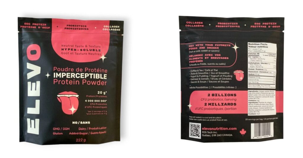 Elevo - Poudre de protéine et collagène