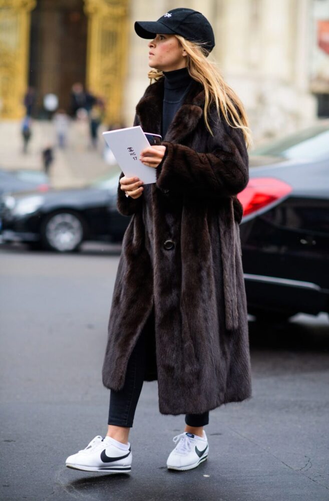 Fourrure - Look urbain
