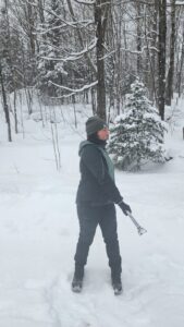 Rotation avec bâtons