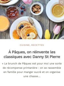 Pâques - Brunch