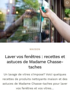maison propre - laver fenêtres