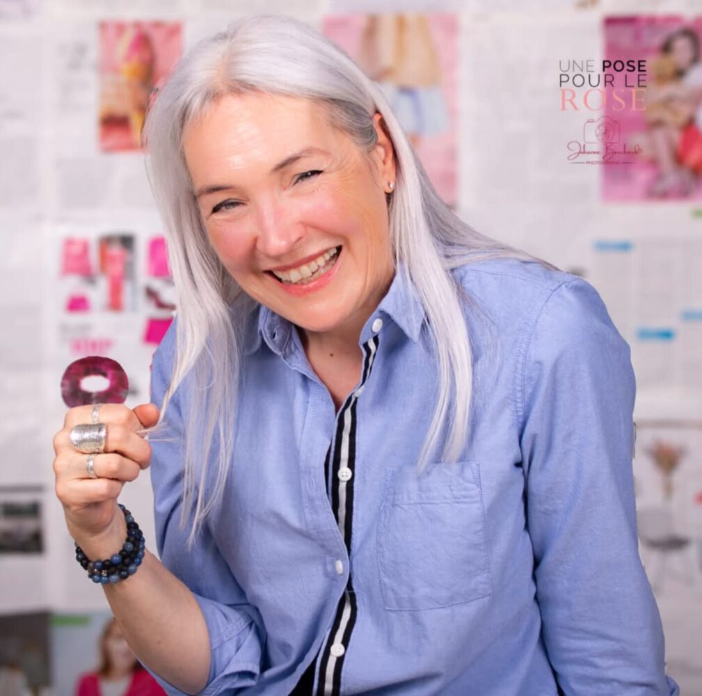 Une pose pour le rose