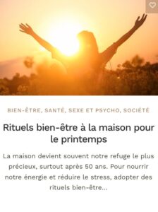 rituel bien-être