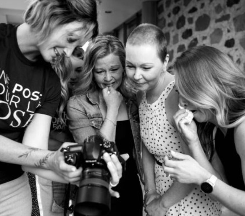 Une pose pour le rose