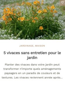 jardinage