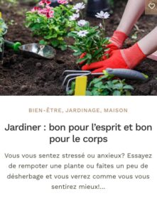 jardinage