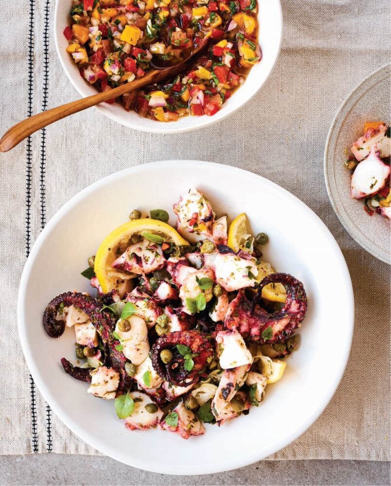 Salade de pieuvre
